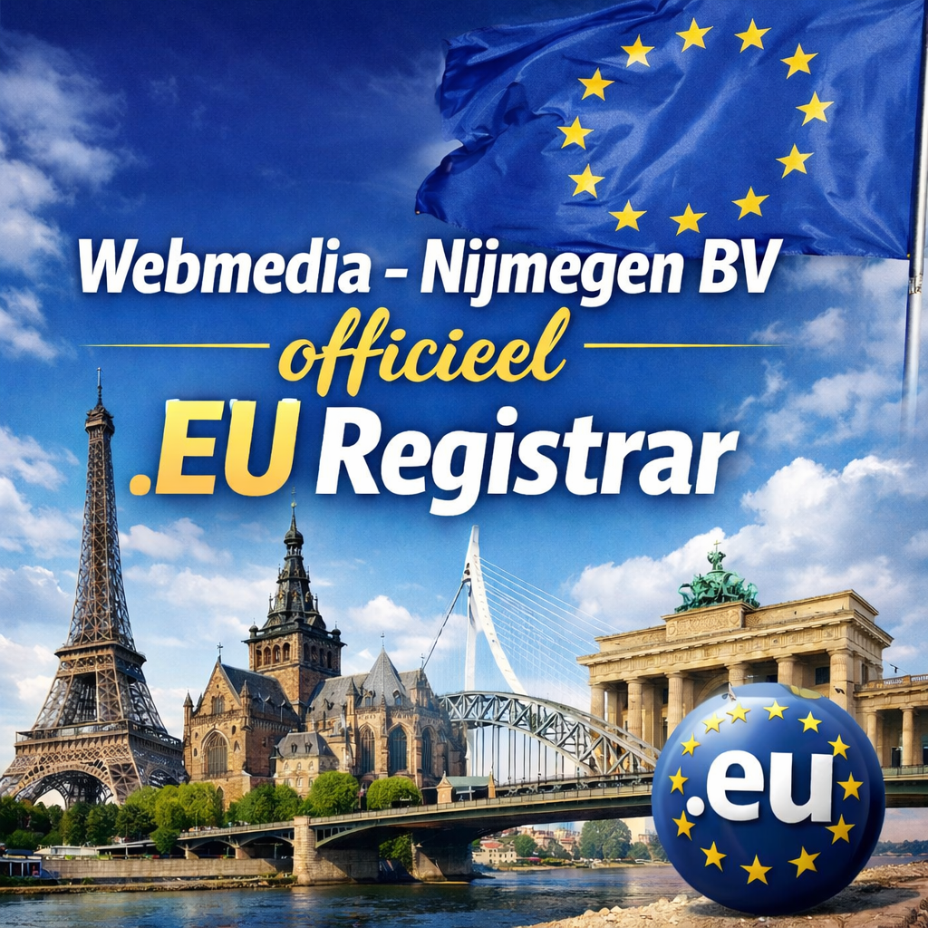 Laat zien dat je Europees handelt met een .EU-domein! 1